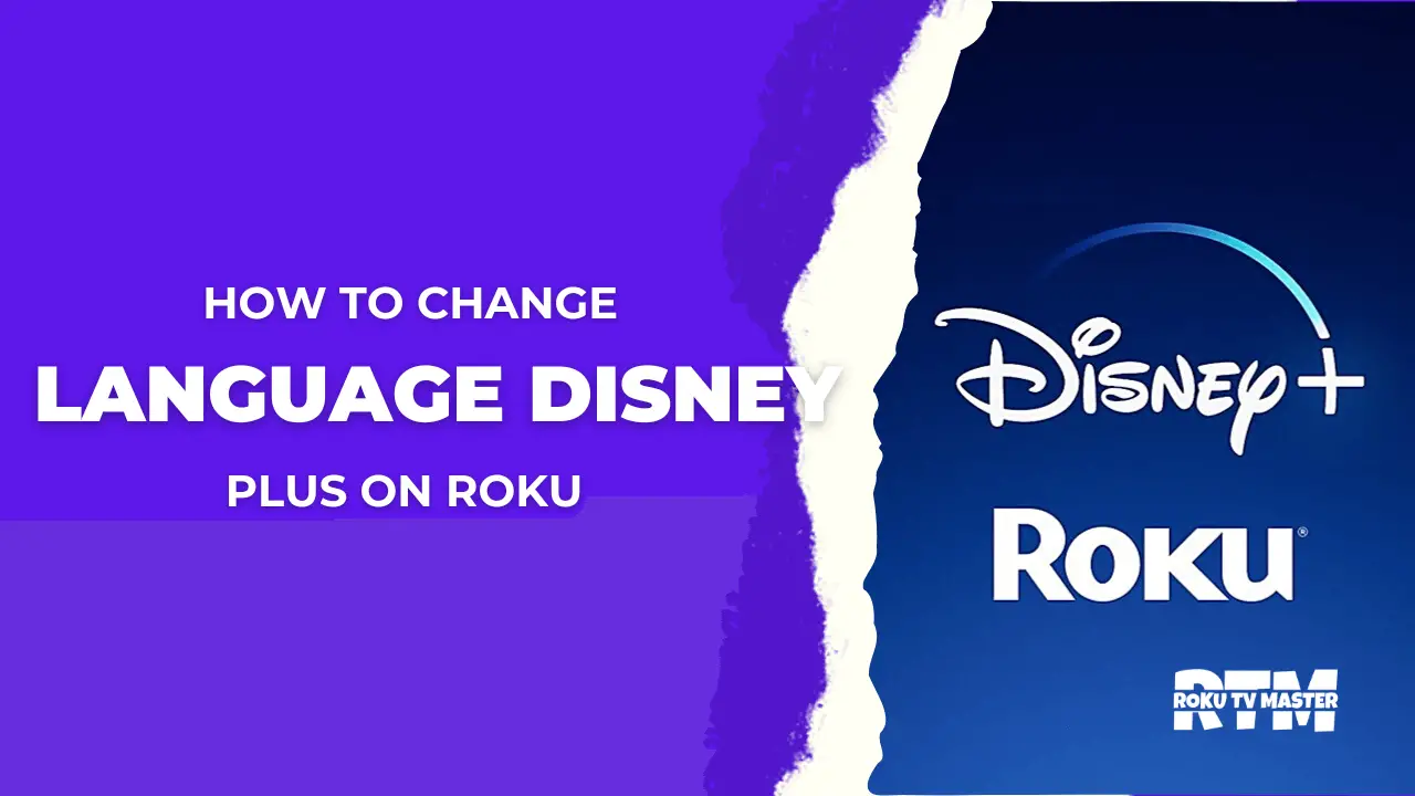 How To Change Language Disney Plus On Roku 1