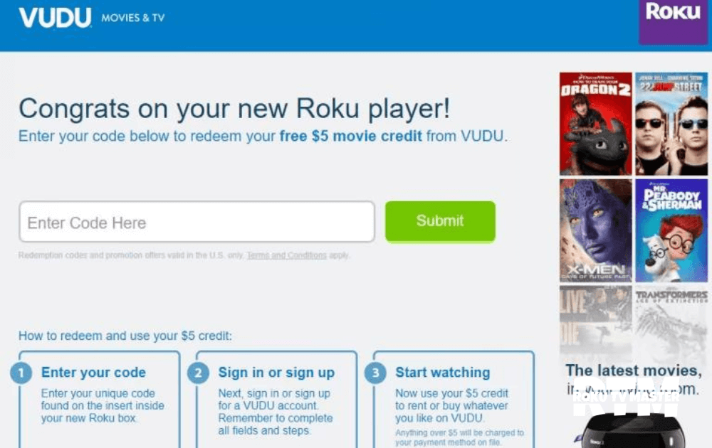 how-to-activate-vudu-on-roku