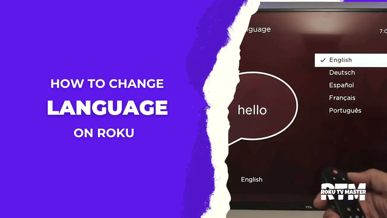 How To Change Language on Roku 1