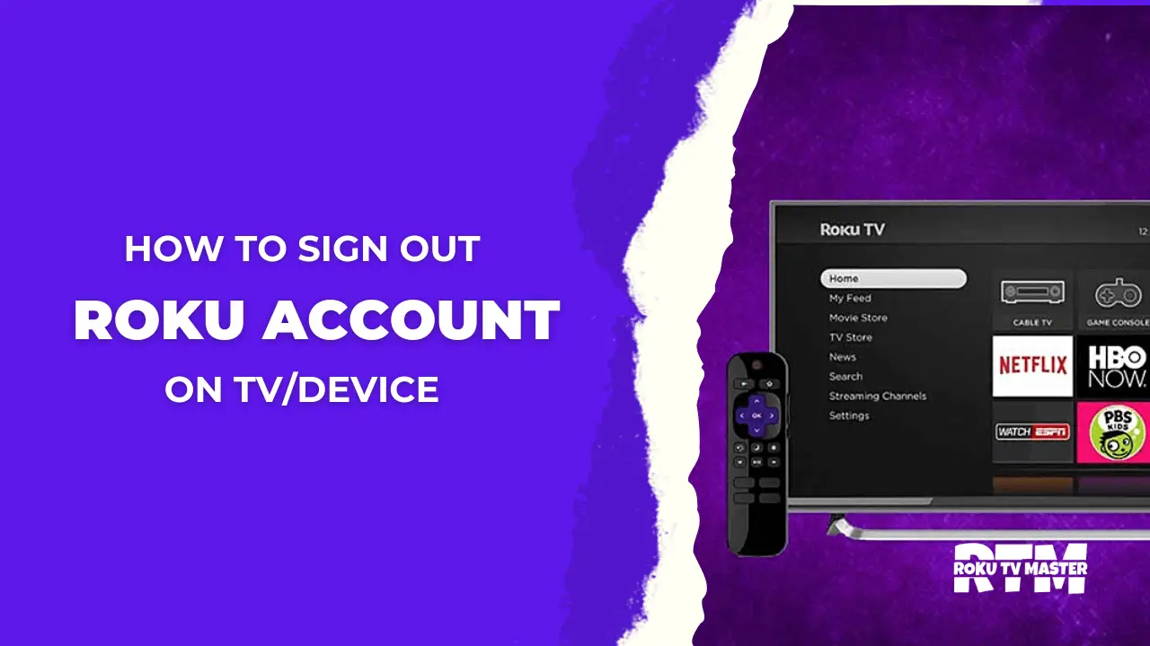 How-to-sign-out-of-Roku-account-on-Tv-Device-Full-Guide