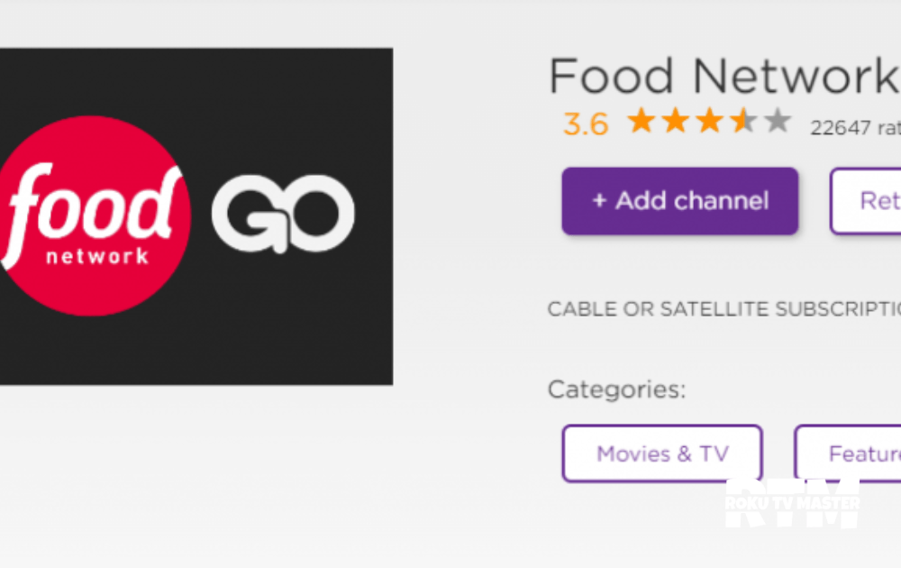 can-you-get-food-network-on-roku