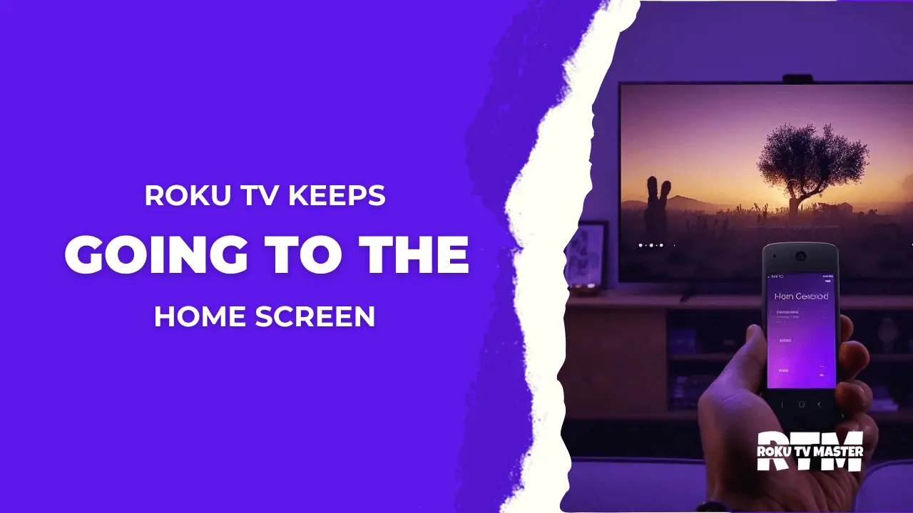 Roku TV Keeps Going to The Home Screen 2024 Easy