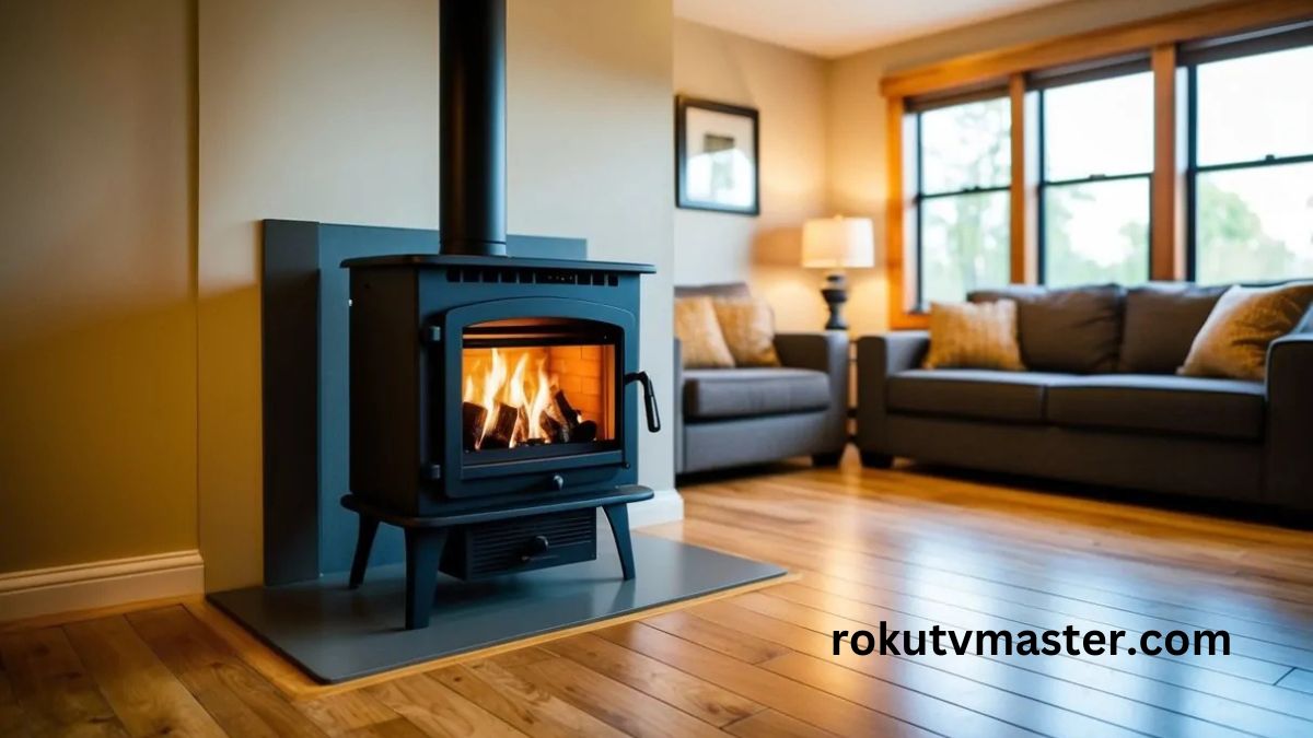 Wood Burning Stove with Blower